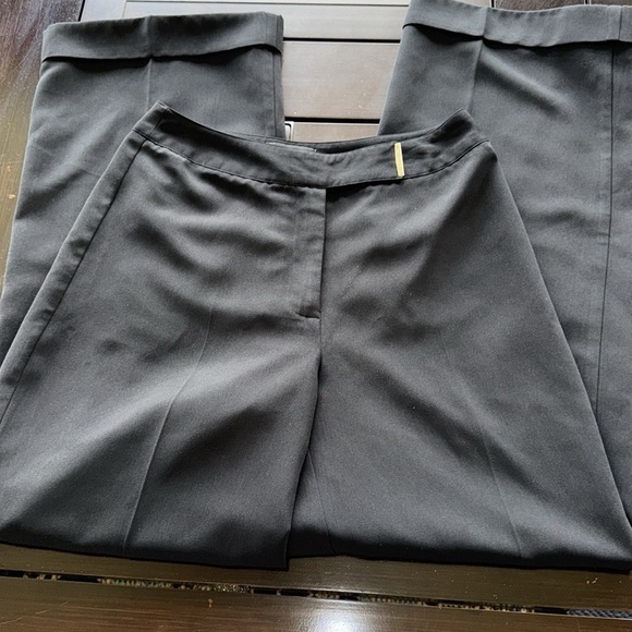 Metrostyle Black Wide Leg Trousers Tailored Fully Lined Size 6 - Picture 8 of 9